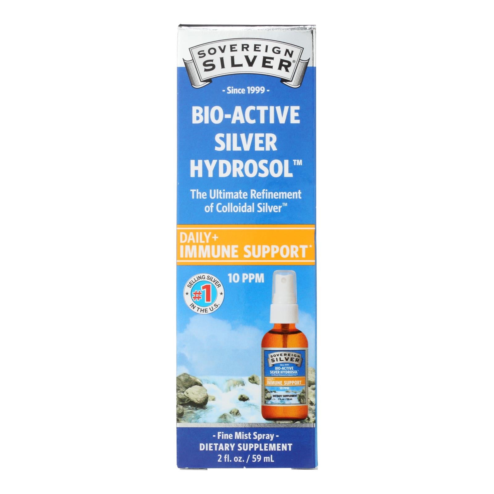 Sovereign Silver - Immume Support Mist Spray - 1 Each-2 Fluid Ounce