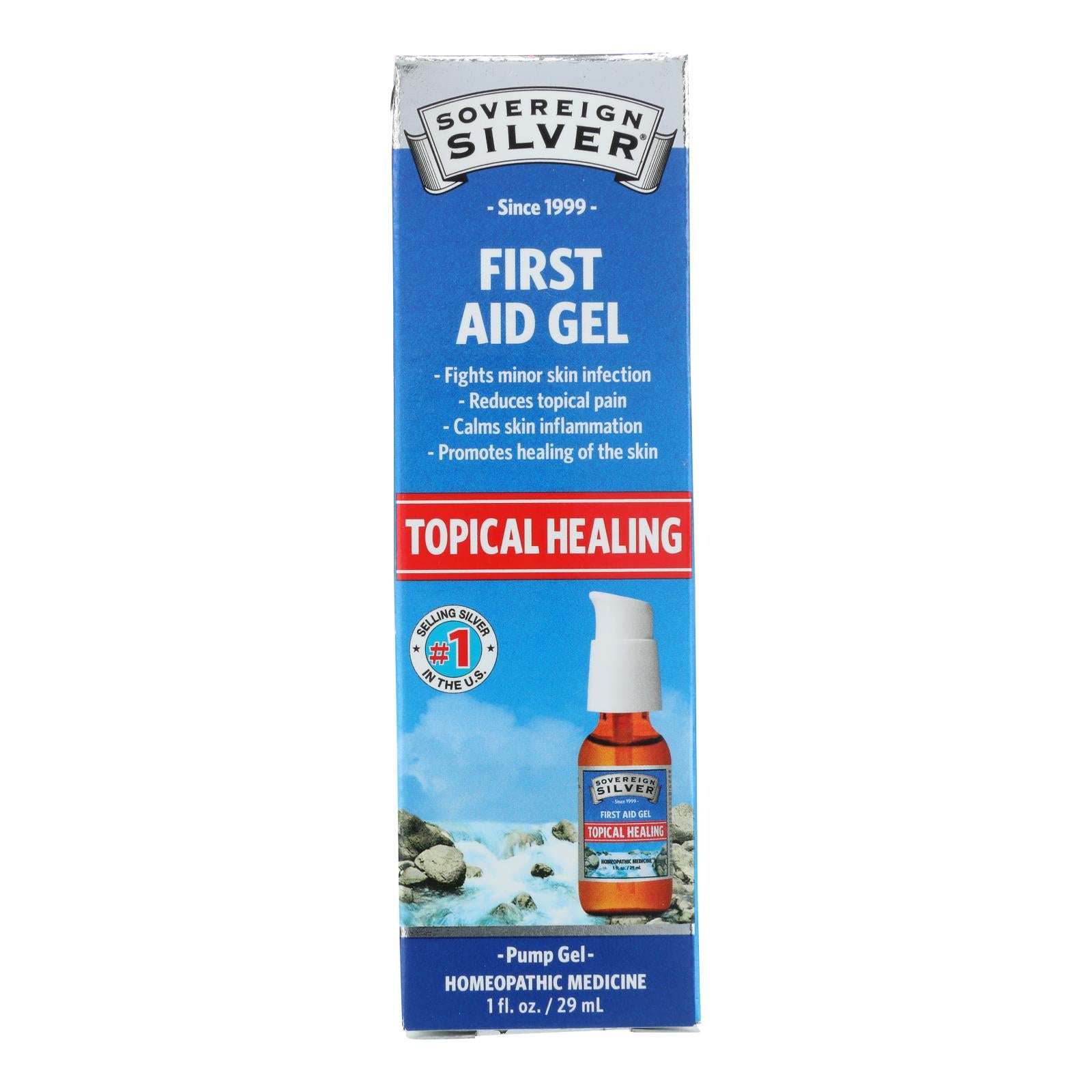 Sovereign Silver - First Aid Gel - 1 Each-1 Ounce