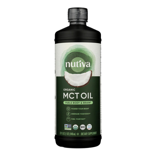 Nutiva 100% Organic Mct Oil - 32 fl Ounce