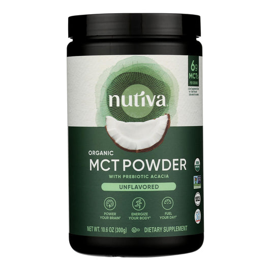 Nutiva - Powder Mct - 1 Each - 10.6 Ounce