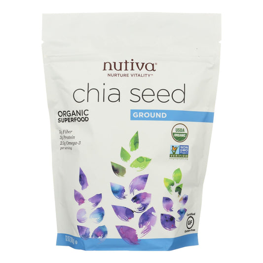 Nutiva Organic Milled Chia Seeds - 14 Ounce