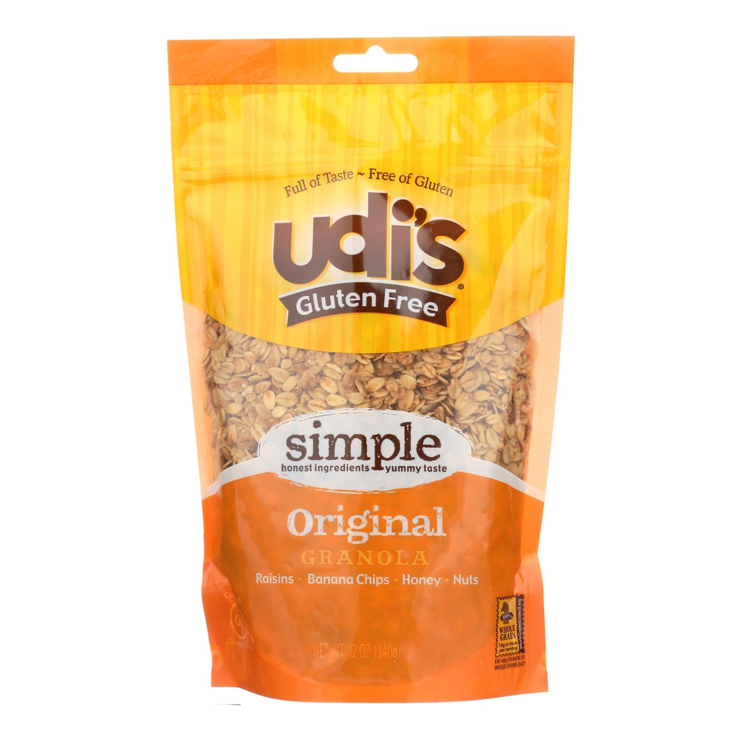 Udi's Original Granola  - Case of 6 - 11 Ounce