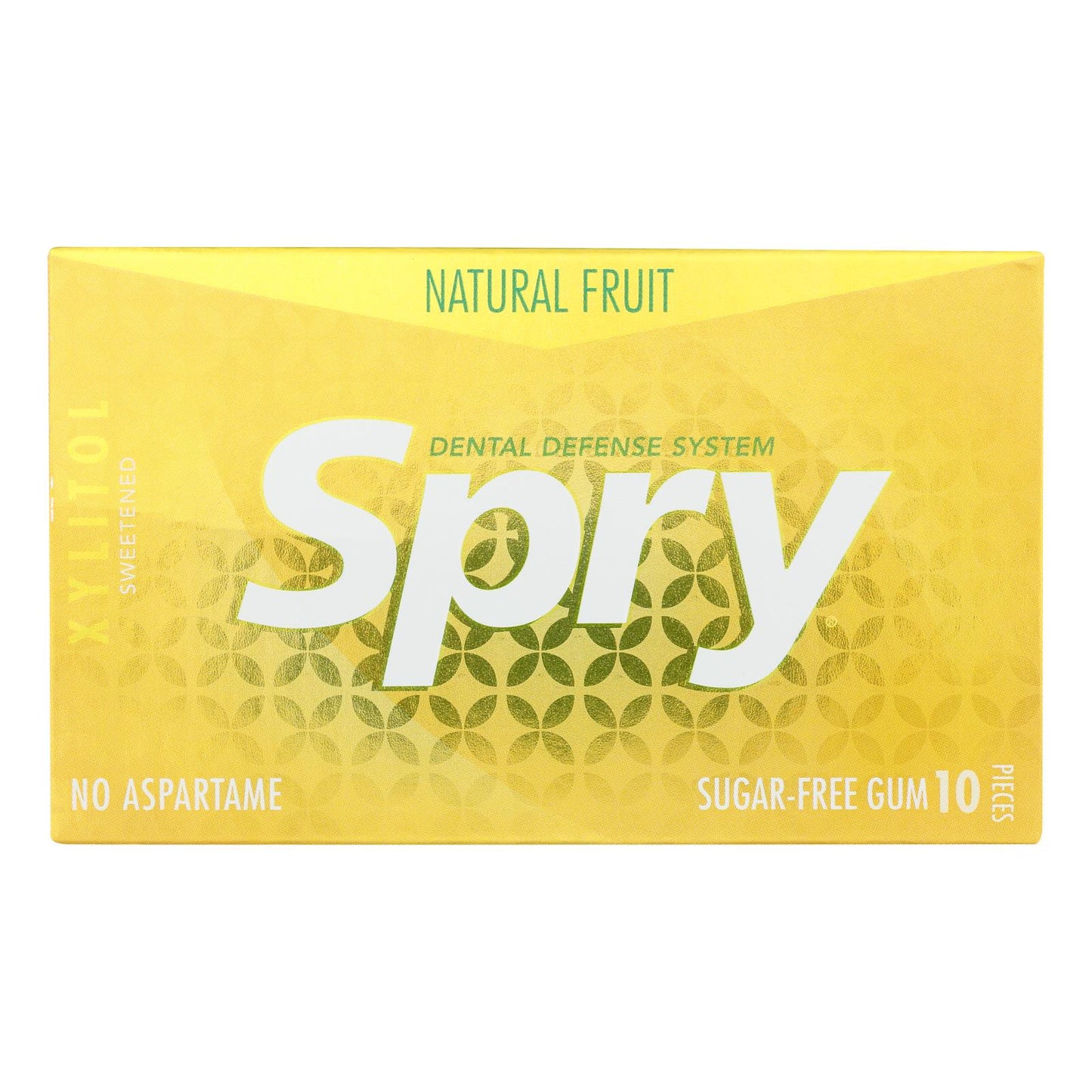 Spry Xylitol Gums - Fresh Fruit - Case of 20 - 10 Count