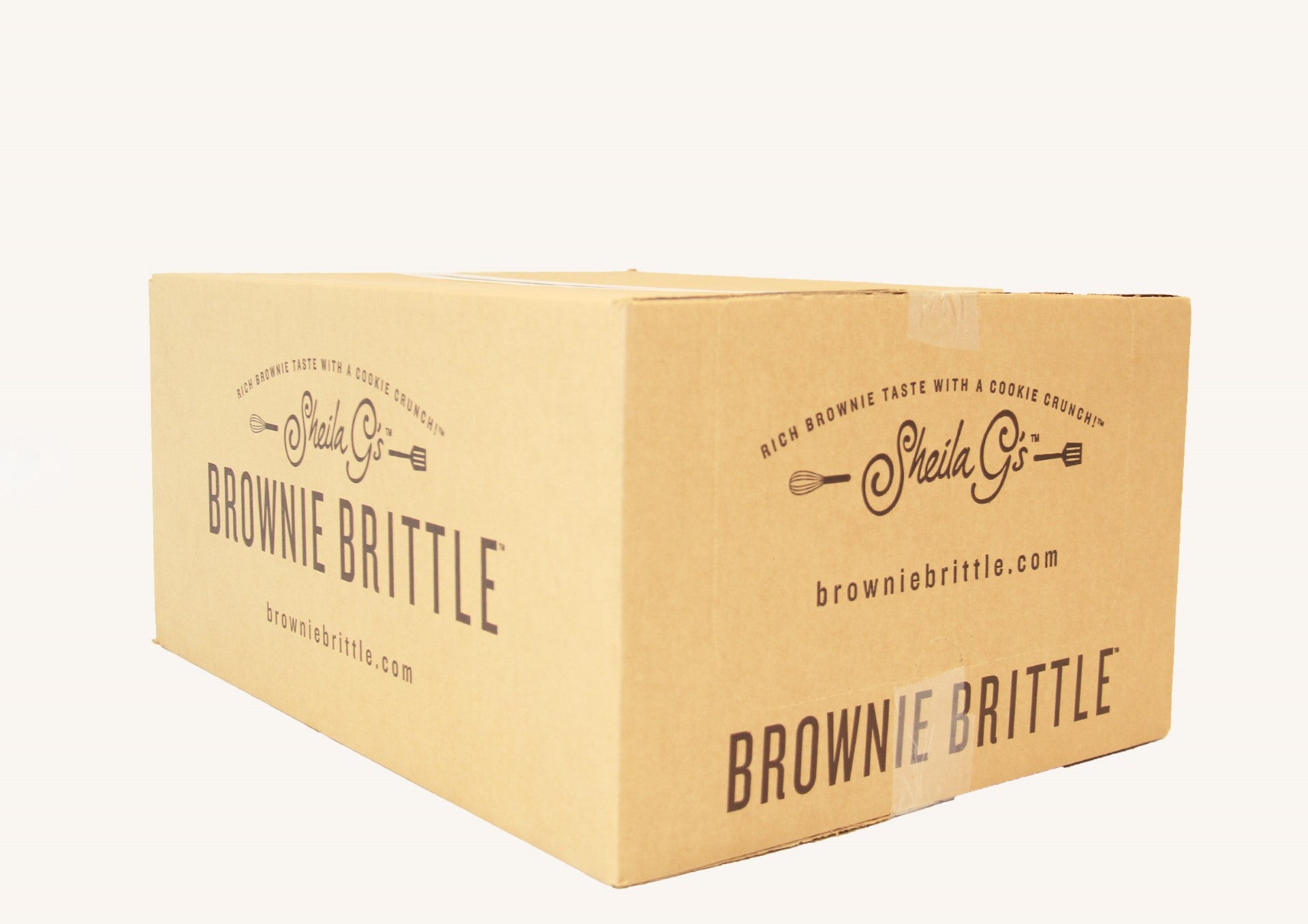 Sheila G's Chocolate Chip Brownie Brittle 1 Ounce Size - 72 Per Case.