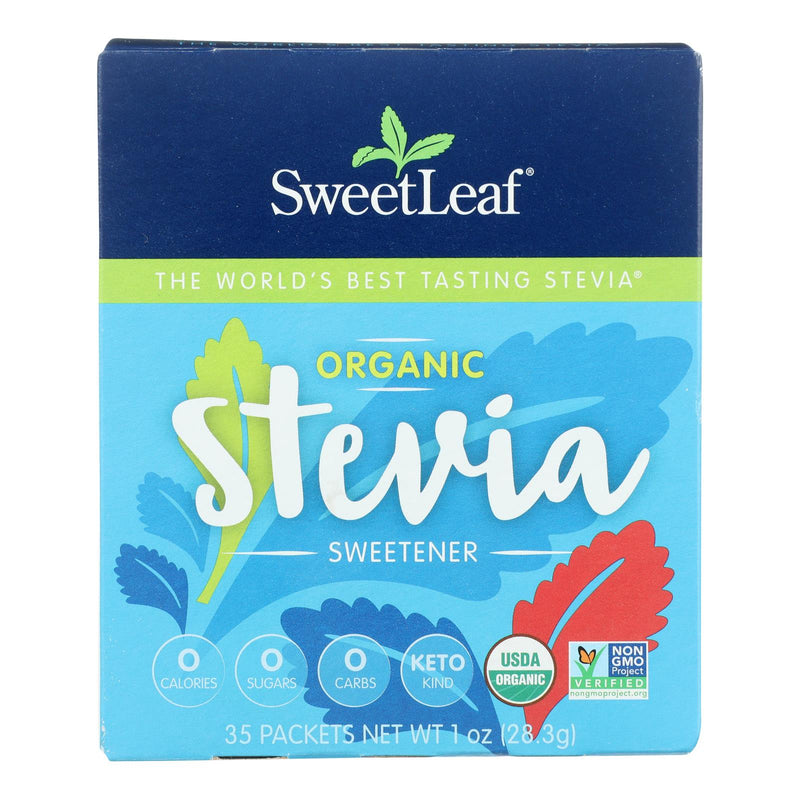 Sweet Leaf Sweetener - Organic - Stevia - 35 Count