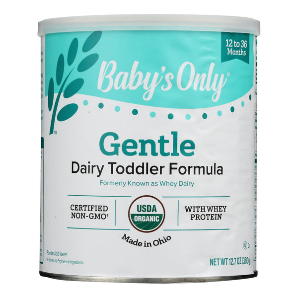 Baby's Only Organic Dairy Formula - Non Gmo - Case of 6 - 12.7 Ounce.