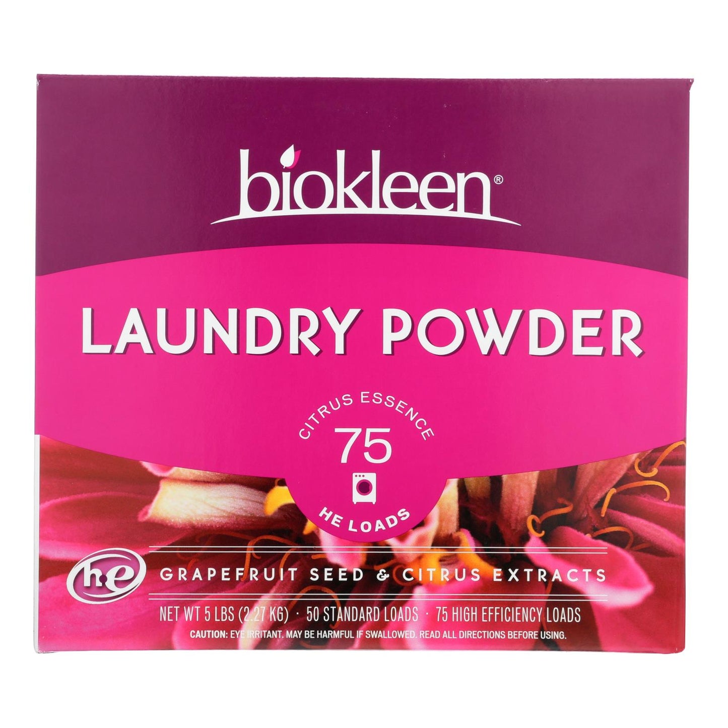 Biokleen Laundry Powder - All Temperature - 5 lbs