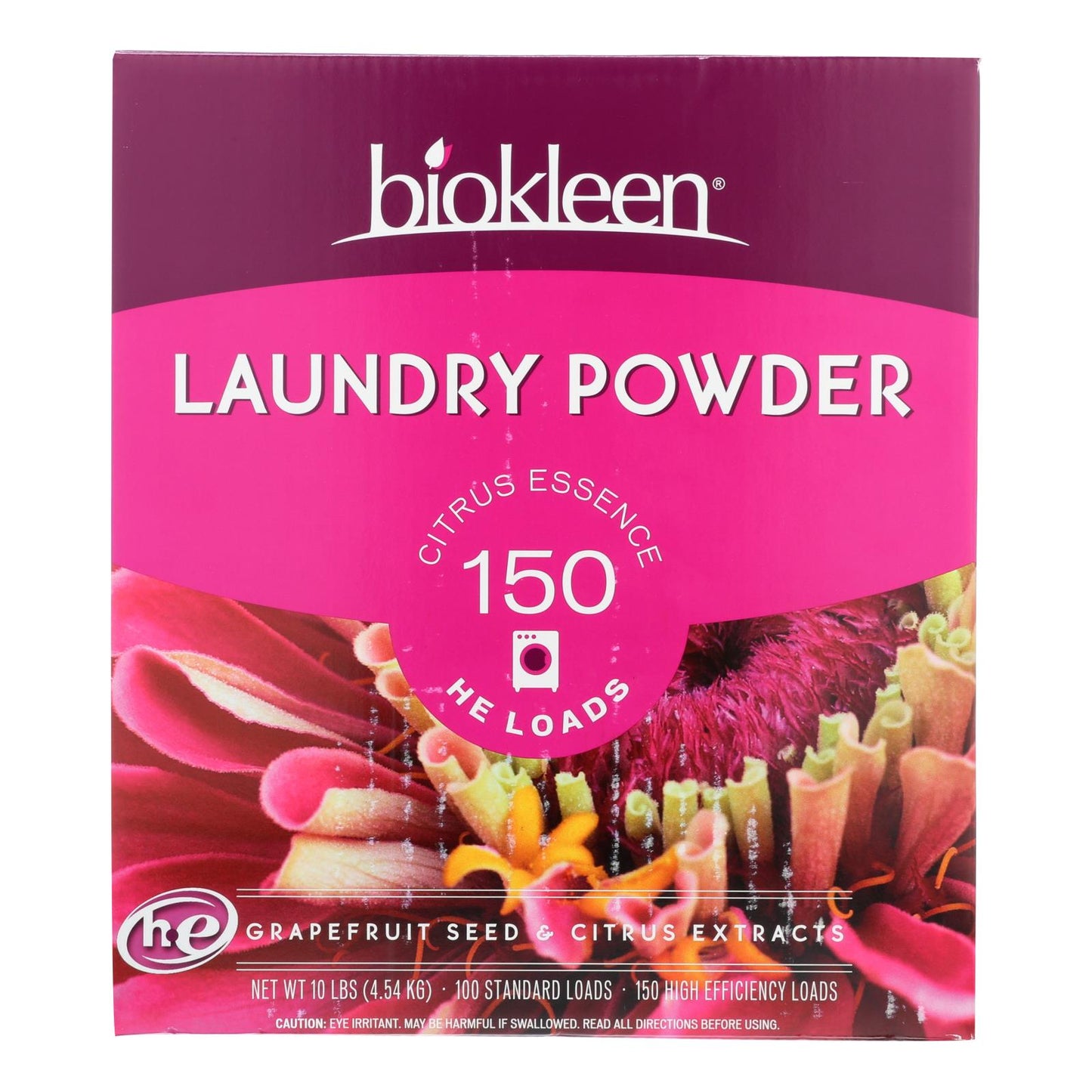 Biokleen Laundry Powder - Citrus Essence - 10 lb