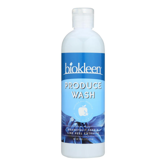 Biokleen - Produce Wash Concentrate - Case of 6-16 Fluid Ounce