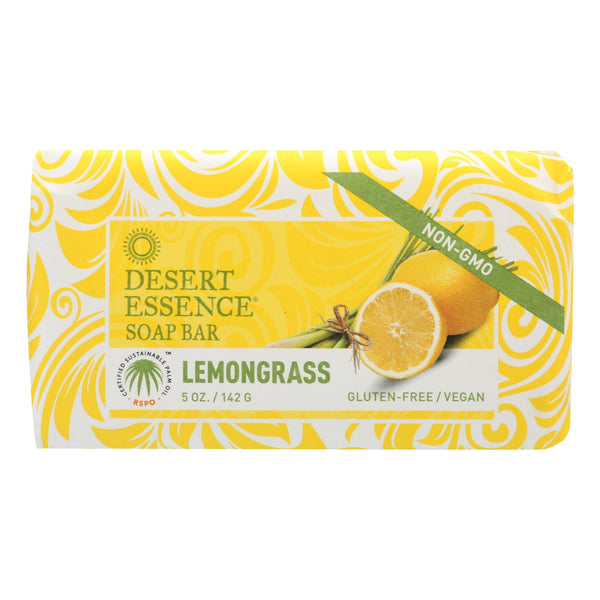 Desert Essence - Bar Soap - Lemongrass - 5 Ounce