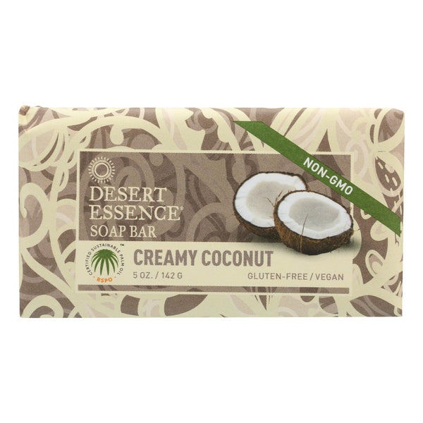 Desert Essence - Bar Soap - Creamy Coconut - 5 Ounce