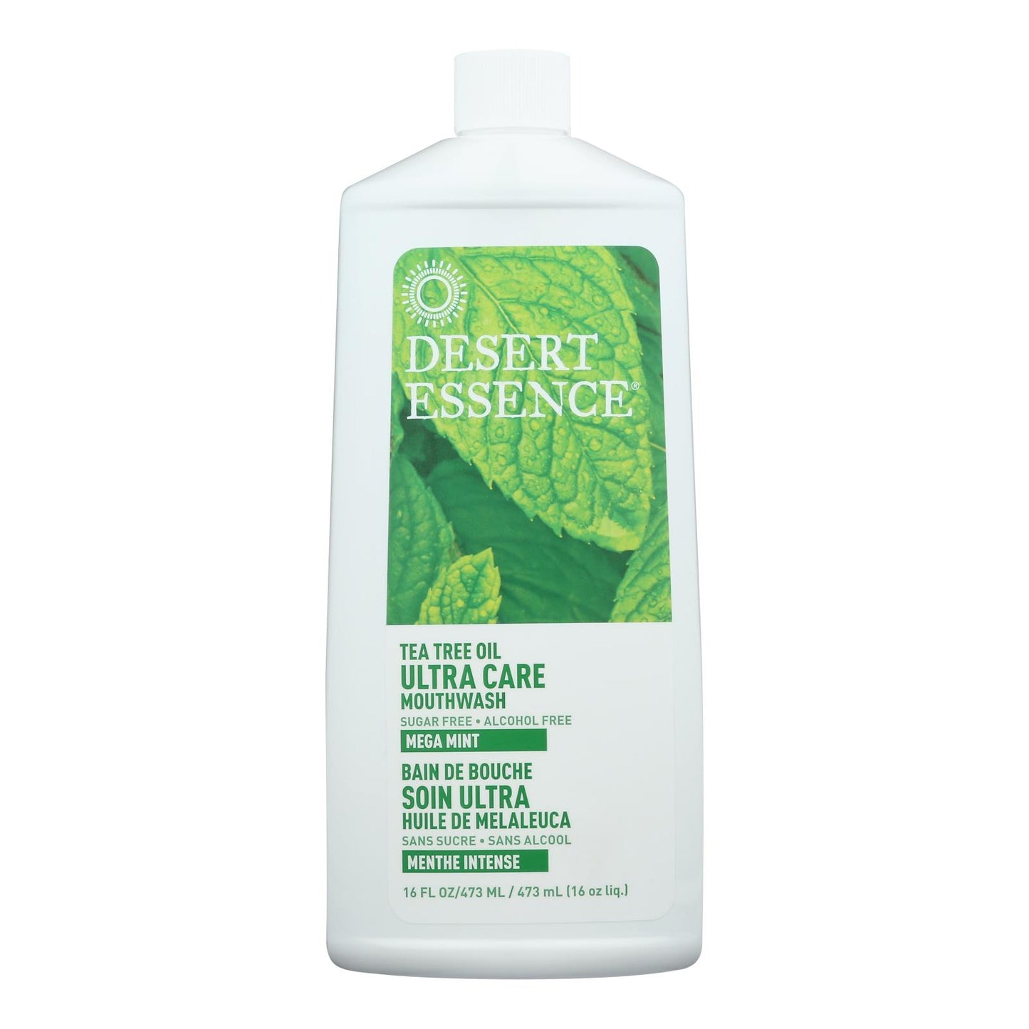 Desert Essence - Mouthwash - Tea Tree U/Care Mint - 16 fl Ounce