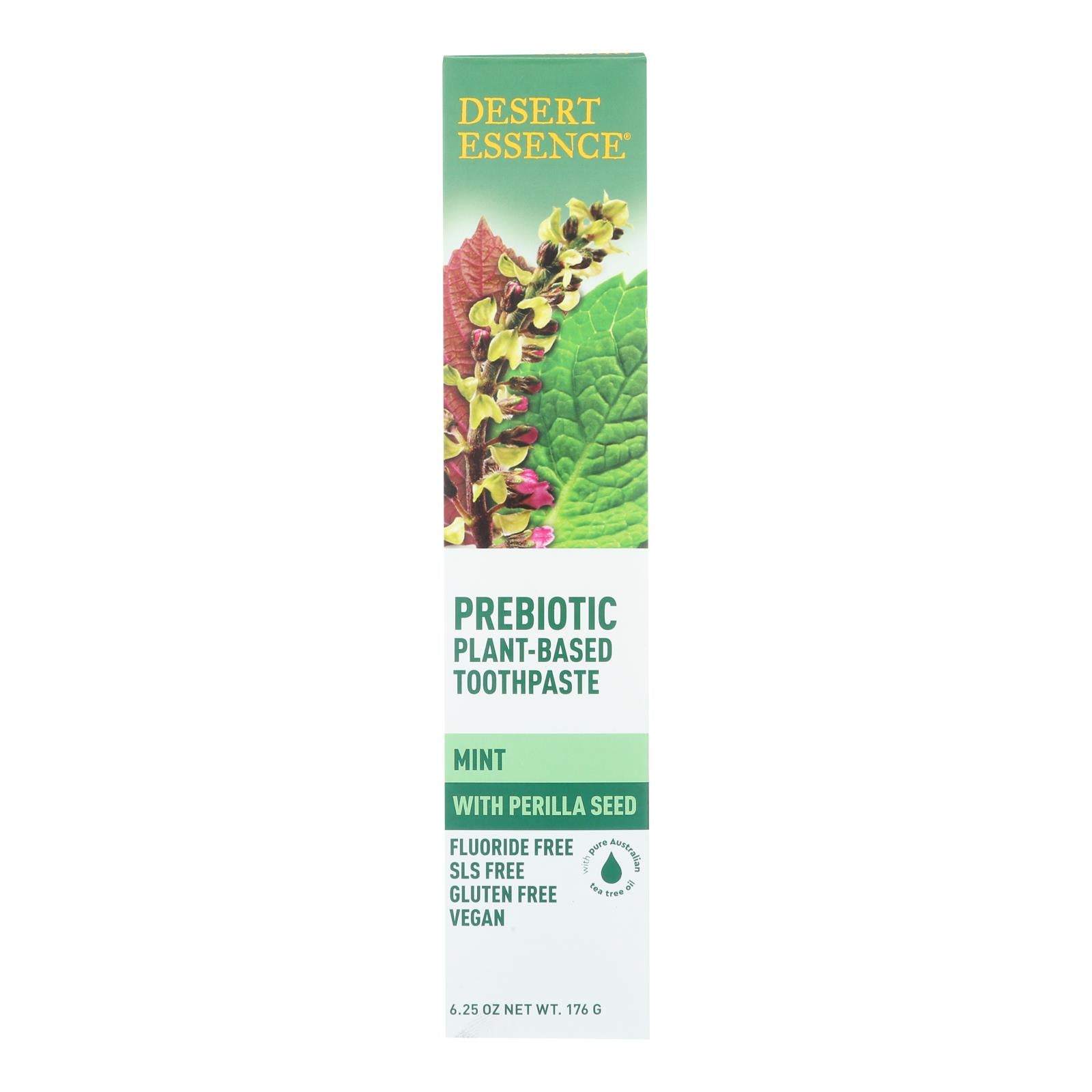 Desert Essence - Tthpst Prebio Mint - 1 Each - 6.25 Ounce