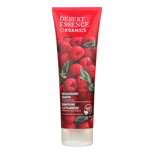 Desert Essence - Shampoo Shine for All Hair Types Red Raspberry - 8 fl Ounce