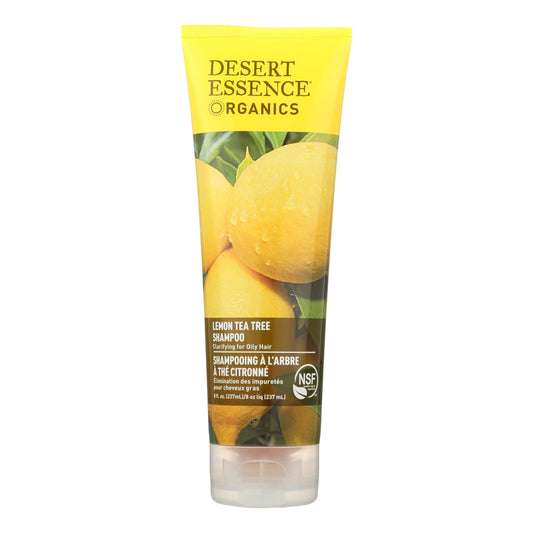 Desert Essence - Shampoo Lemon Tea Tree - 8 fl Ounce