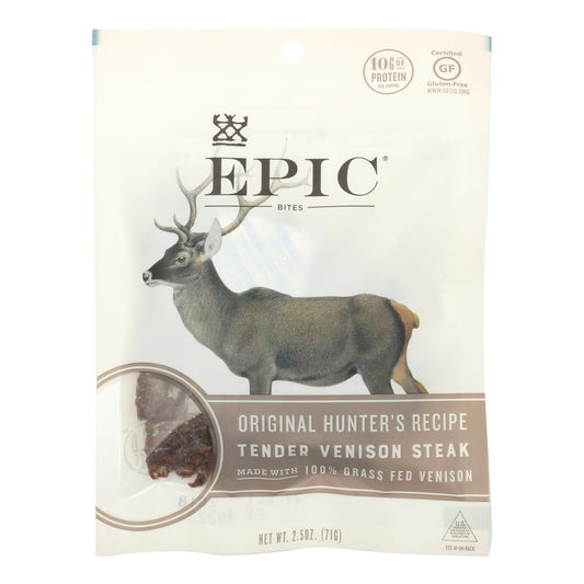 Epic - Bites - Venison - Case of 8 - 2.5 Ounce