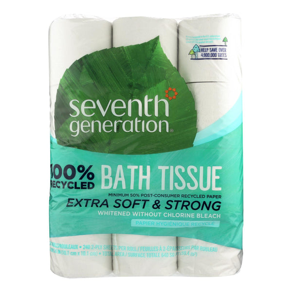 Seventh Generation - Bath Tissue 2 Ply 240 Ct - Case of 2 - 24 Count