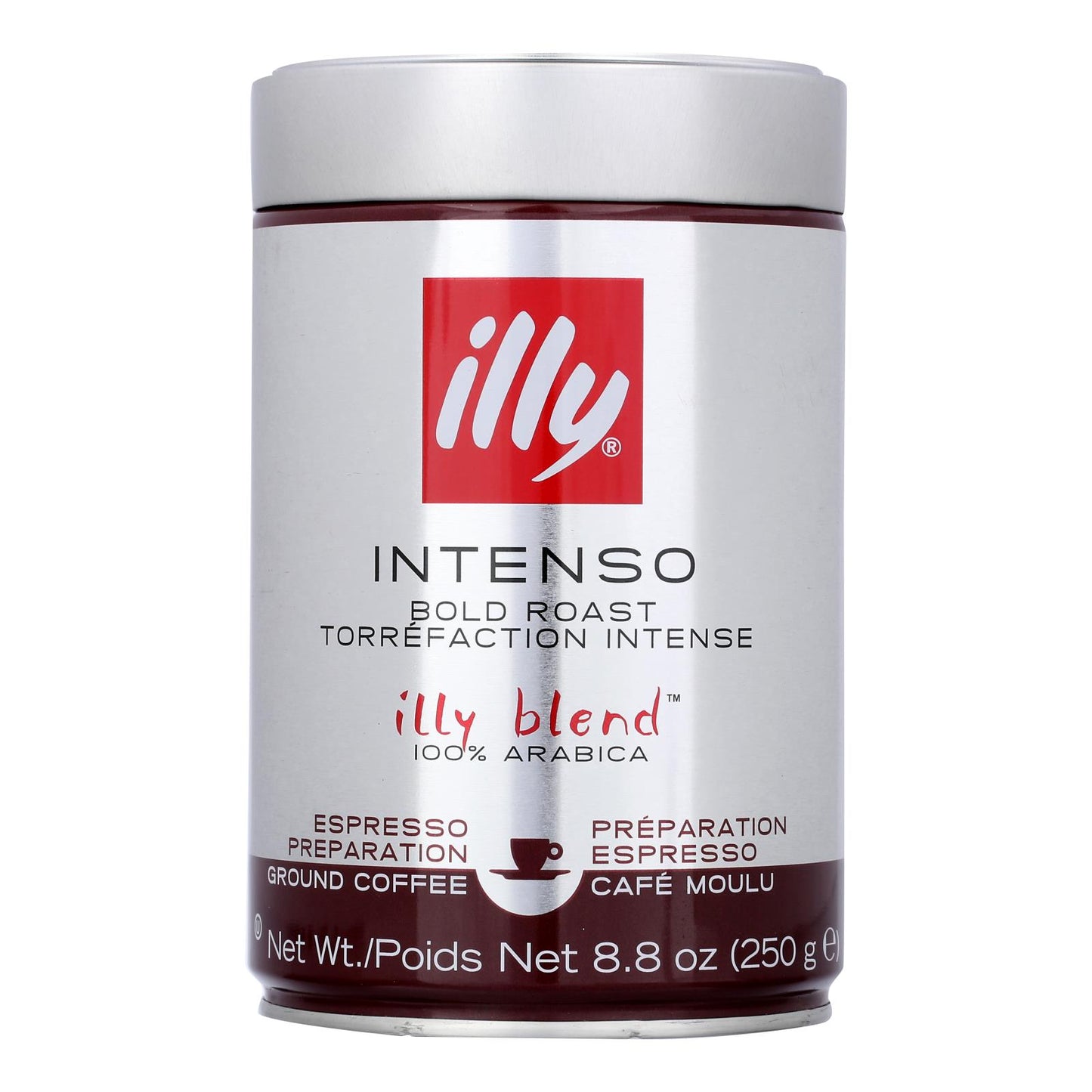 Illy Caffe Coffee Coffee - Espresso - Ground - Dark Roast - 8.8 Ounce - case of 6