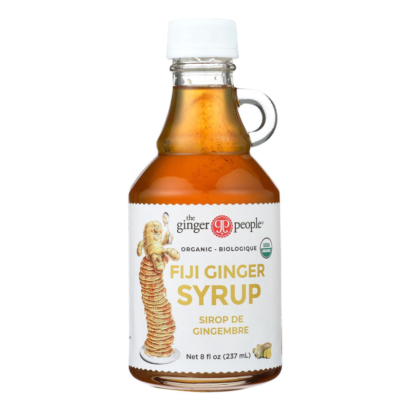 The Ginger People Organic Ginger Syrup  - Case of 12 - 8 Fluid Ounce