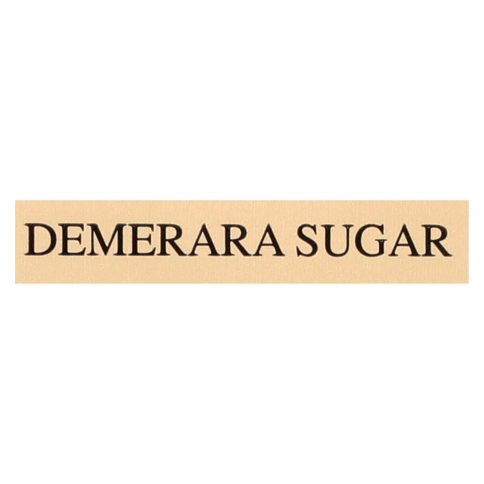 India Tree Gourmet Spices & Specialties Demerara Sugar  - Case of 6 - 16 Ounce