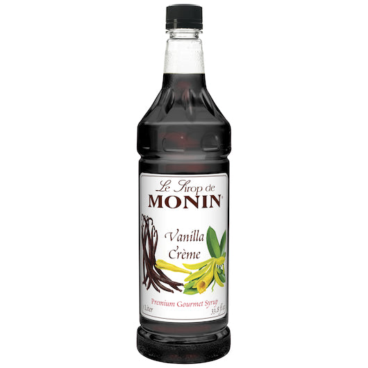 Monin Vanilla Creme 1 Liter - 4 Per Case.