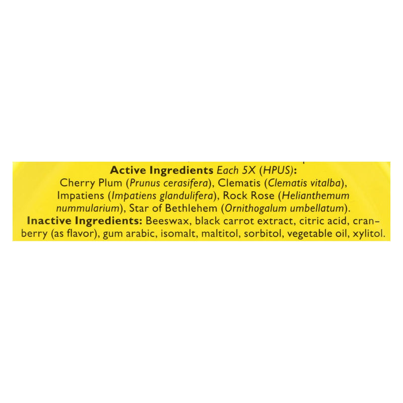 Bach Rescue Remedy Pastilles - Cranberry - 50 grm - Case of 12