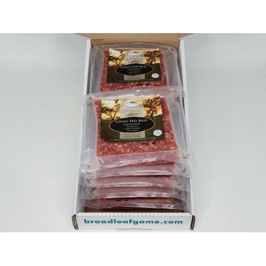 Ground Beef Grass Fed 16 Ounce Size - 10 Per Case.