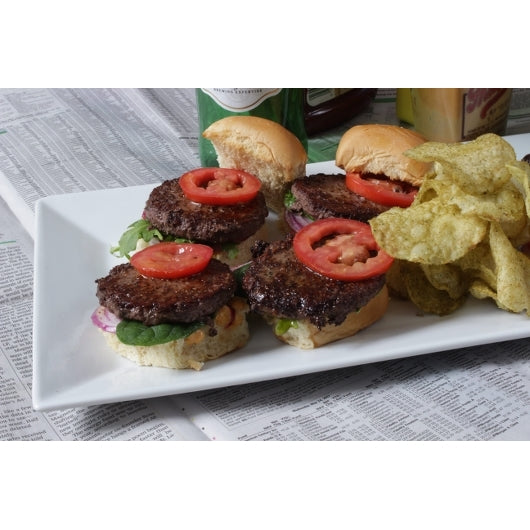 Beef Wagyu Patties Round 2 Ounce Size - 80 Per Case.