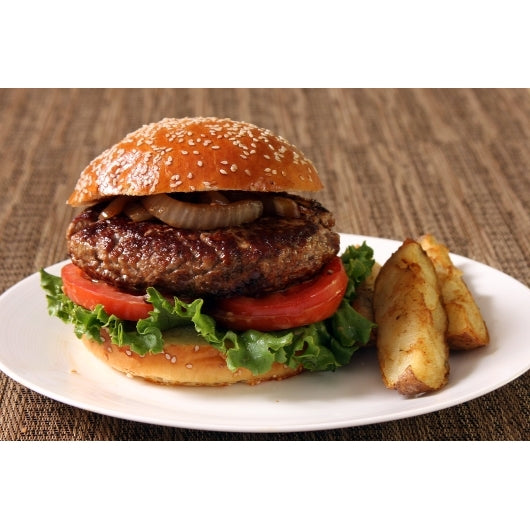 Beef Wagyu Patties Two Round 8 Ounce Size - 20 Per Case.