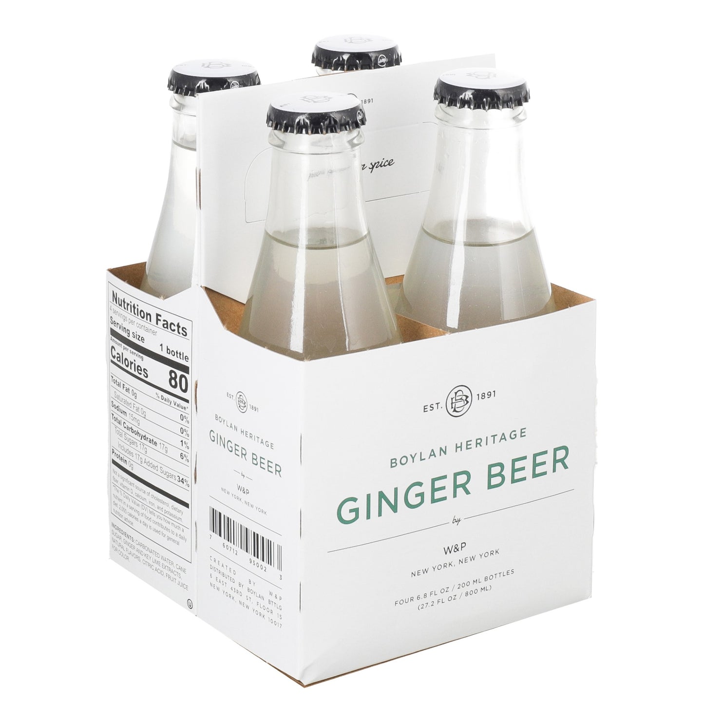 Ginger Beer 200 ML - 24 Per Case.