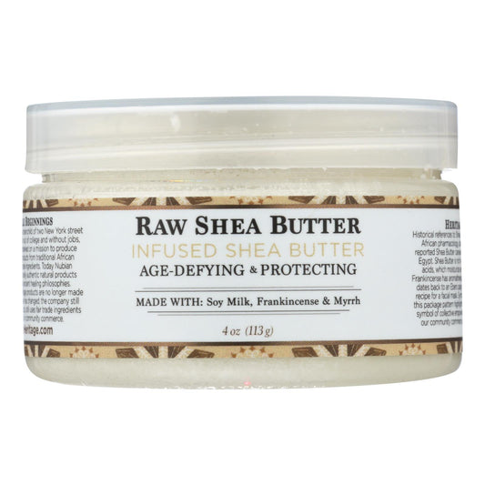 Nubian Heritage Raw Shea Butter  - 1 Each - 4 Ounce