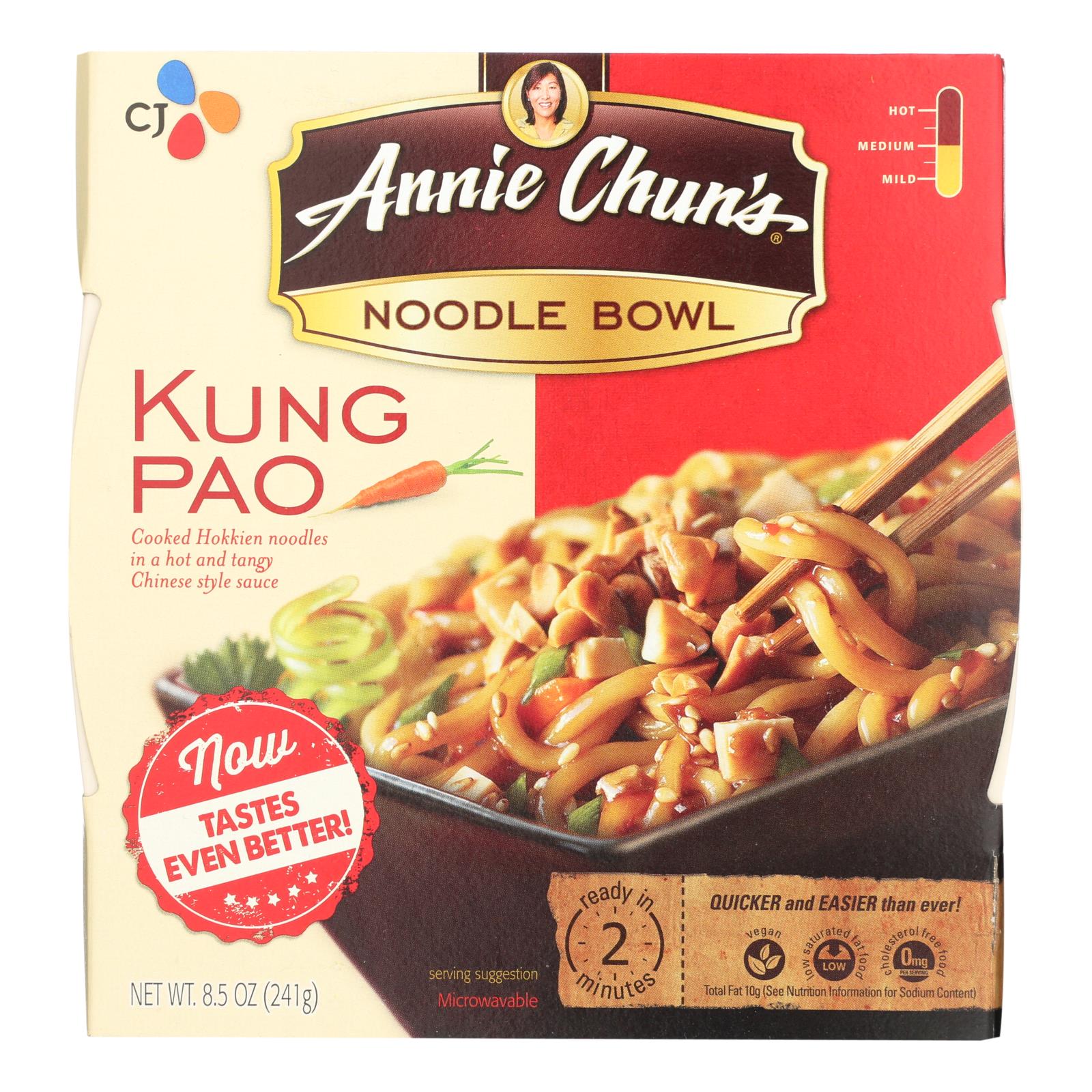 Annie Chun's Noodle Bowls  - Case of 6 - 8.5 Ounce
