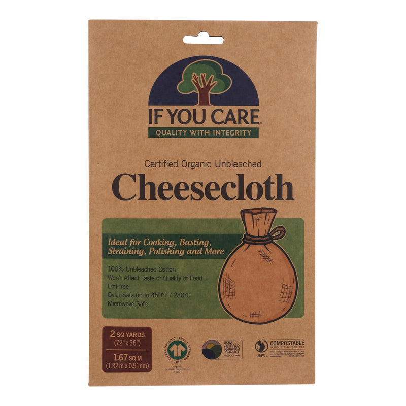 If You Care Cheesecloth - Unbleached - Case of 24 - 2 Yard