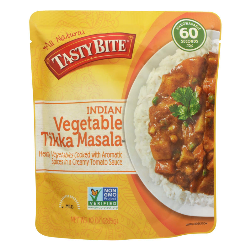 Tasty Bite Entree - Indian Cuisine - Vegetable Tikka Masala - 10 Ounce - case of 6