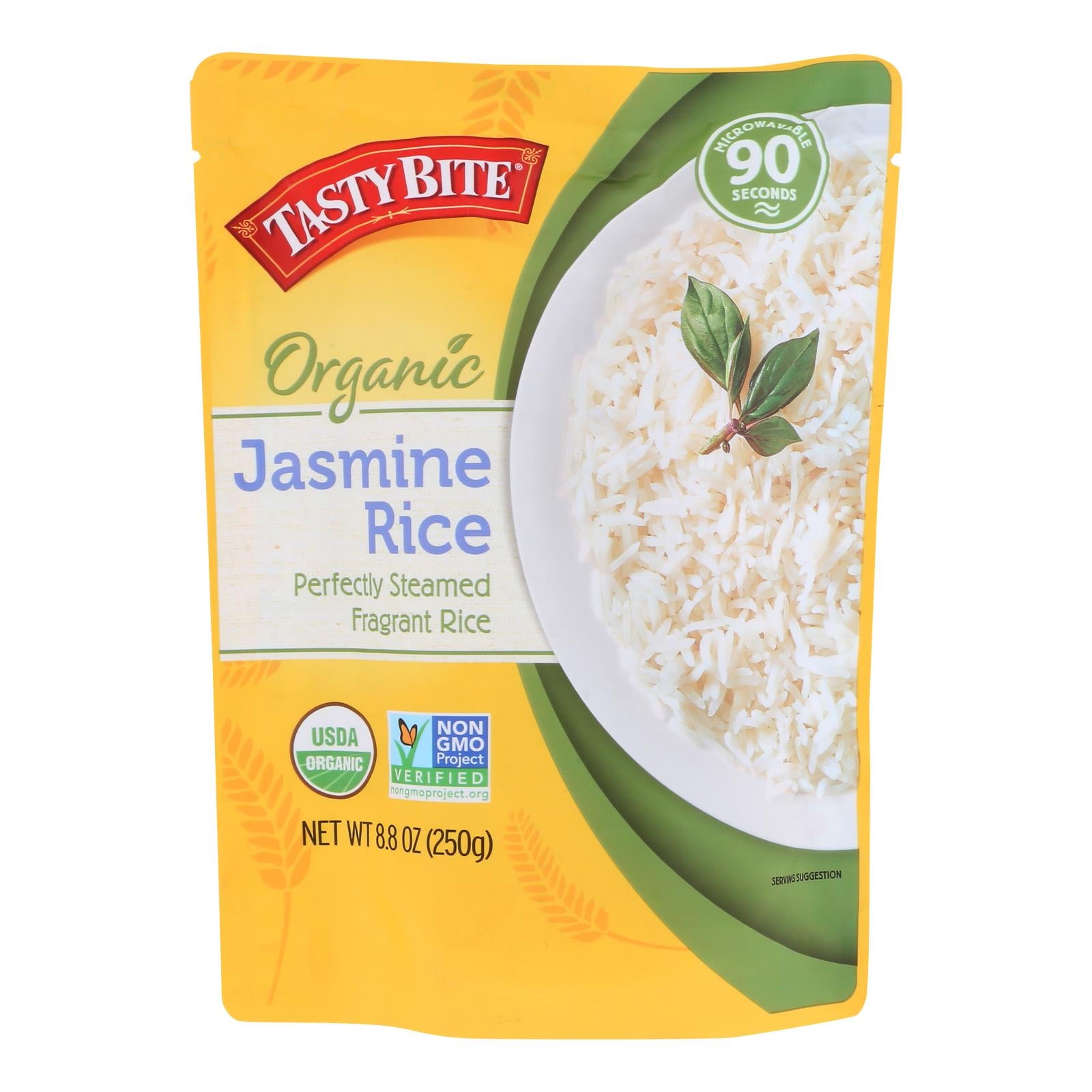 Tasty Bite - Rice Jasmine - Case of 12-8.8 Ounce