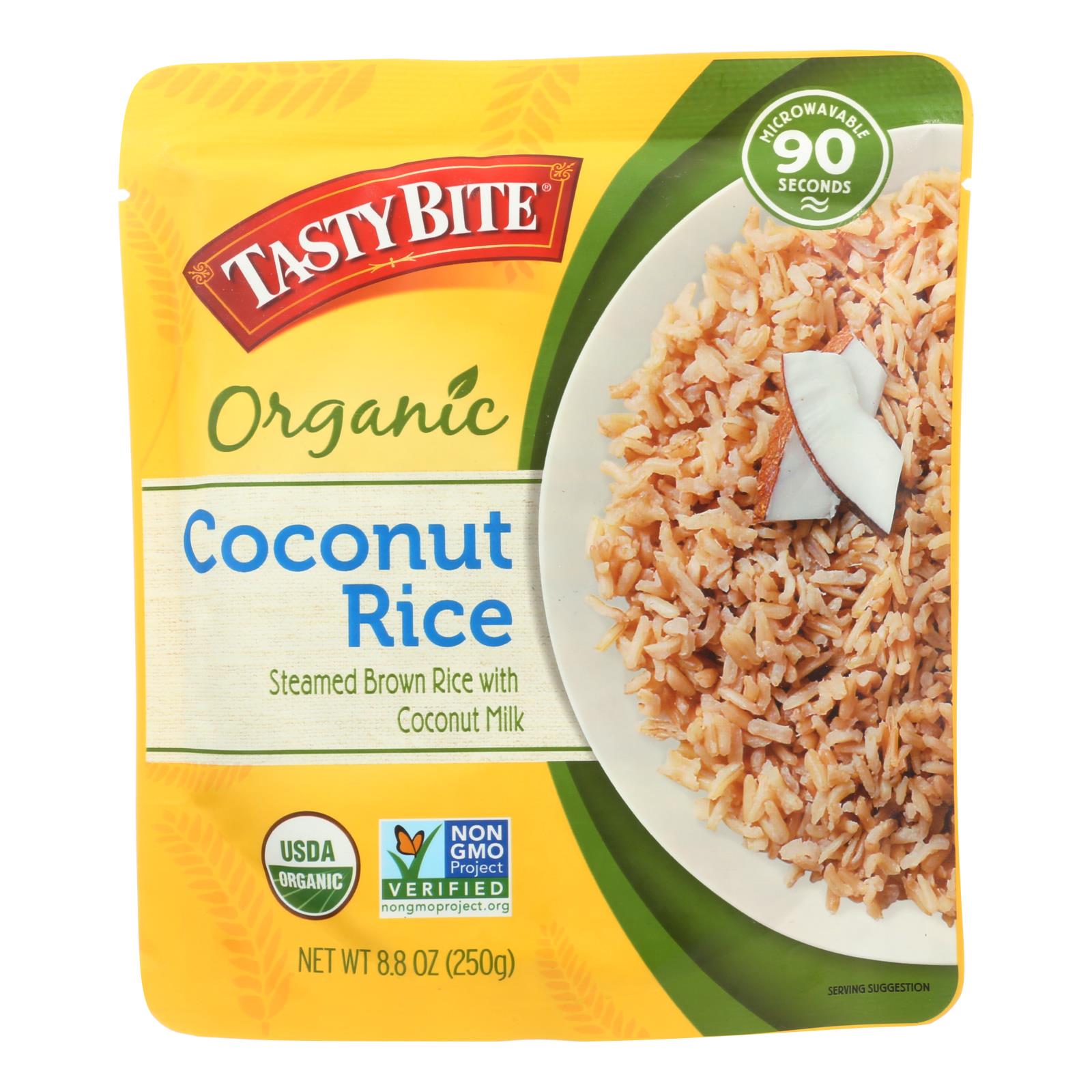 Tasty Bite - Rice Coconut - Case of 6 - 8.80 Ounce