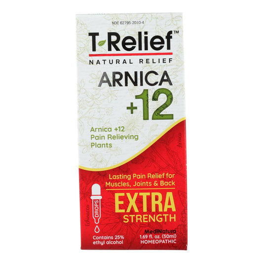 T-Relief - Pain Relief Oral Drops - Arnica plus 12 Natural Ingredients - 1.69 Ounce