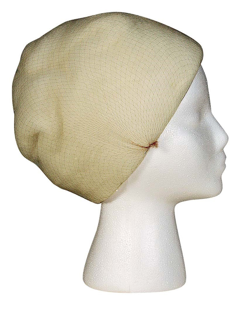 Hairnet Light Weight Nylon Light Brown 2" 144 Each - 10 Per Case.