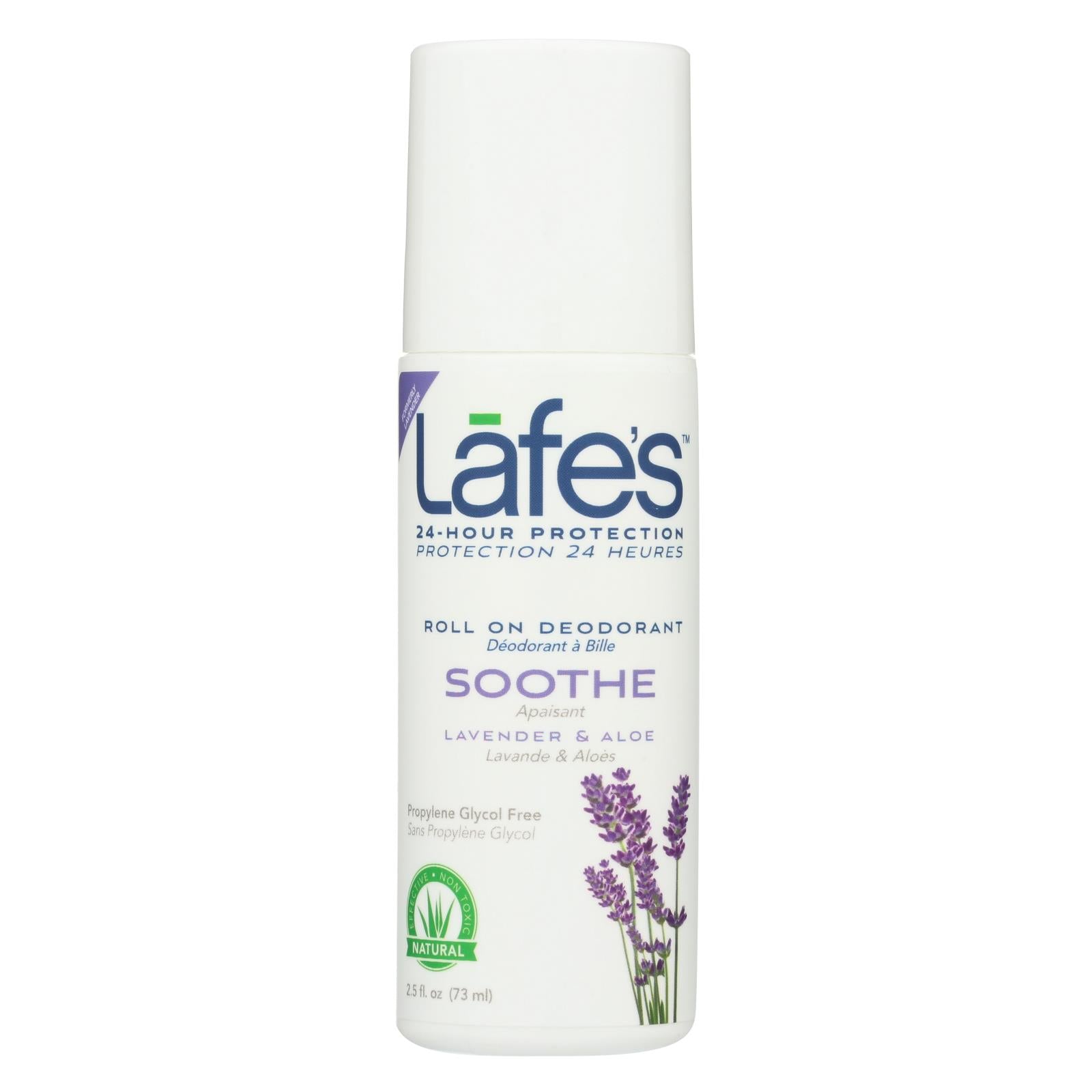 Lafe's Natural Body Care - Lafes Roll On Soothe - 1 Each - 2.5 Fluid Ounce