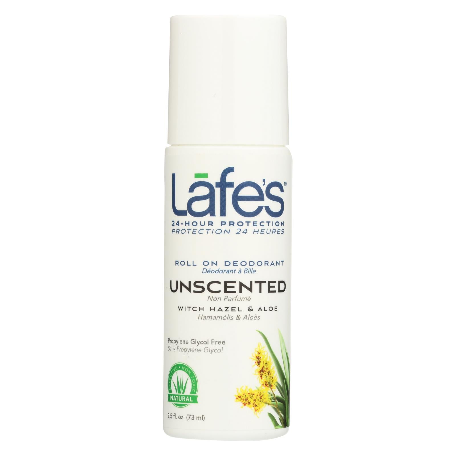 Lafe's Natural Body Care - Lafes Foll On Unscnt - 1 Each - 2.5 Fluid Ounce