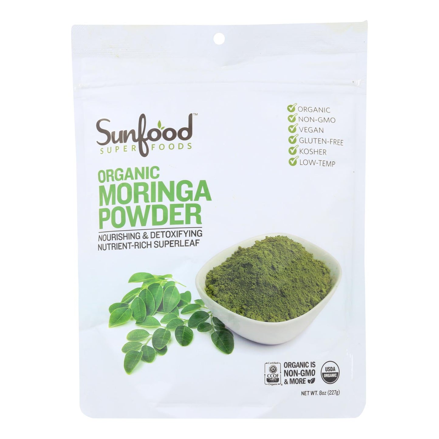 Sunfood Superfoods Organic Moringa Powder - 1 Each - 8 Ounce