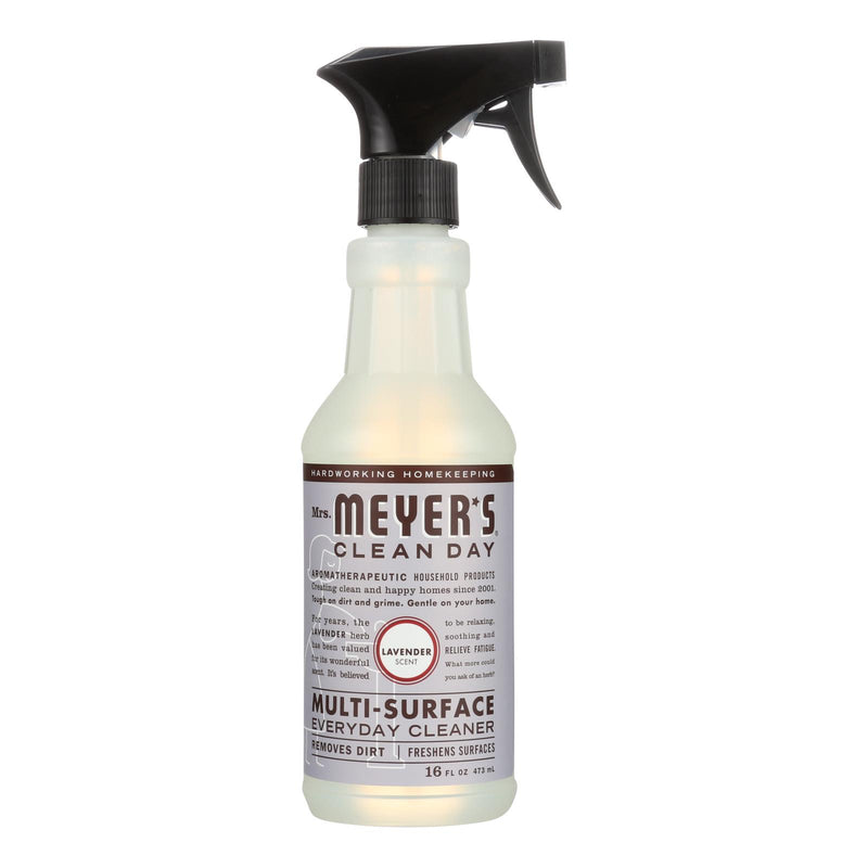 Mrs. Meyer's Clean Day - Multi-Surface Everyday Cleaner - Lavender - 16 fl Ounce - Case of 6