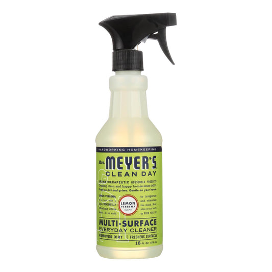 Mrs. Meyer's Clean Day - Multi-Surface Everyday Cleaner - Lemon Verbena - 16 fl Ounce - Case of 6