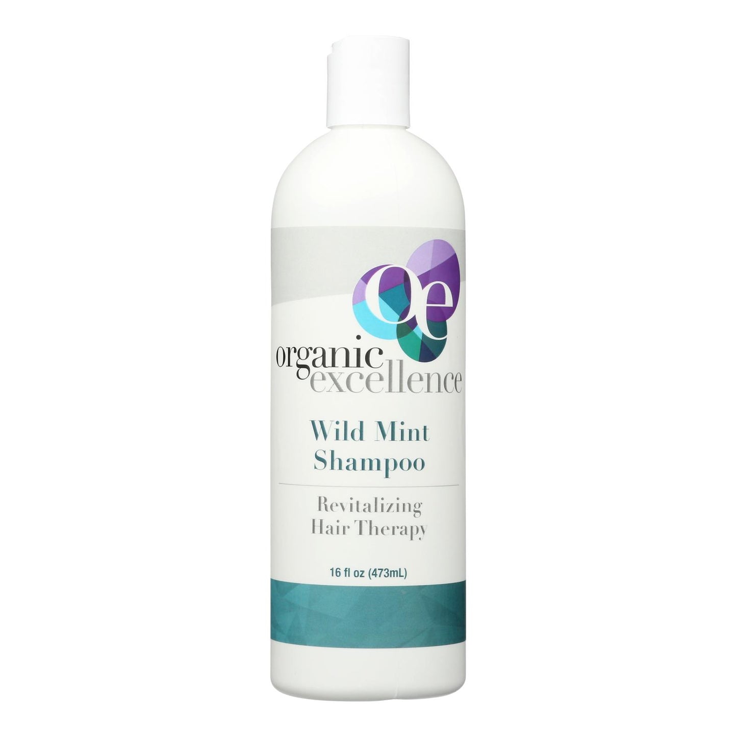 Organic Excellence Wild Mint Shampoo - 16 Ounce