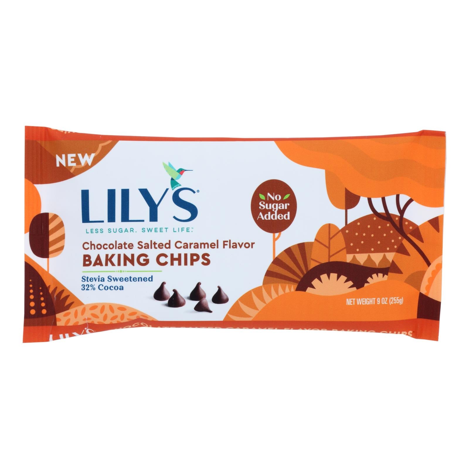 Lilys - Bkng Chip Salted Caramel - Case of 12-9 Ounce