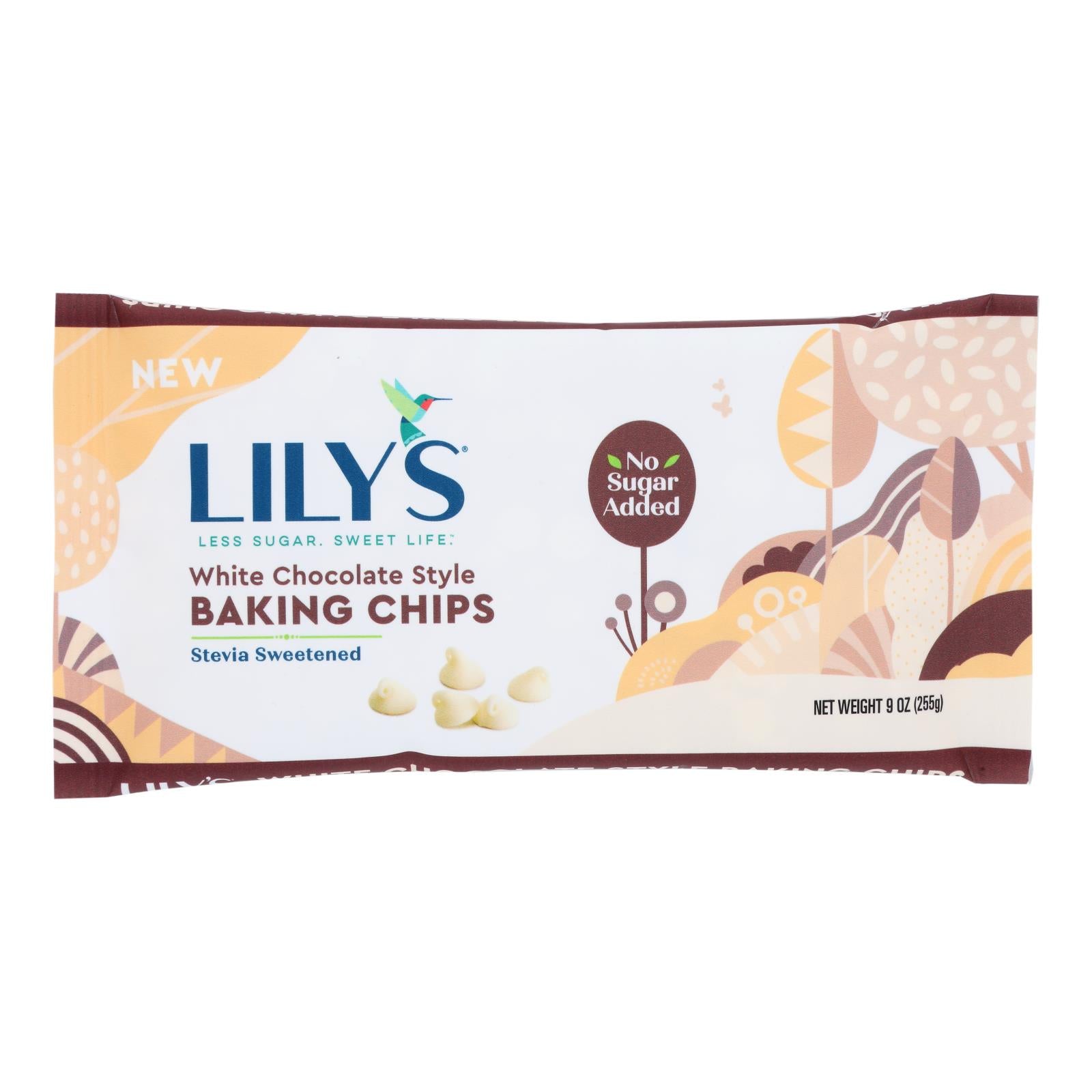 Lilys - Bkng Chip White Chocolate - Case of 12-9 Ounce