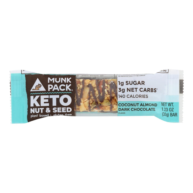 Munk Pack - Br Coconut Almond Dark Chocolate Kto - Case of 12-1.23 Ounce