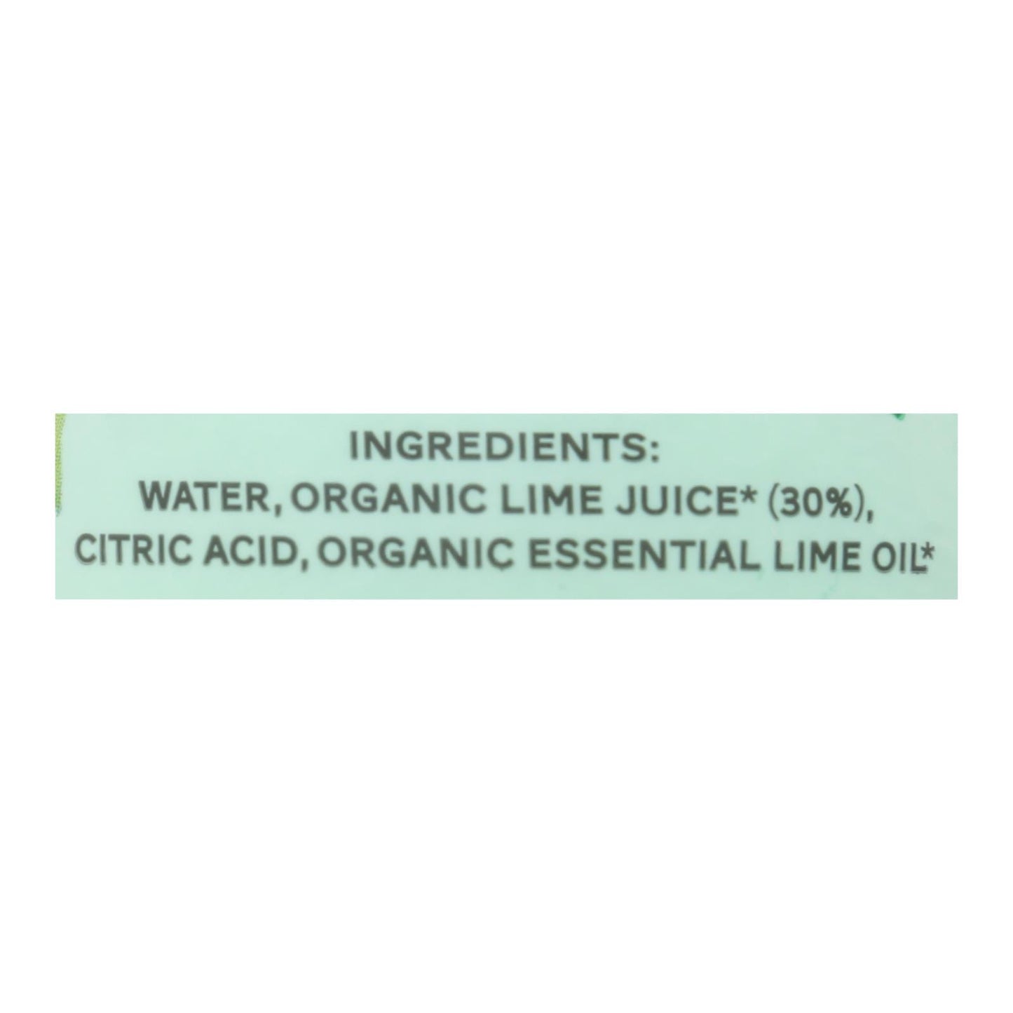 Volcano Lime Burst Juice  - Case of 12 - 6.7 Fluid Ounce