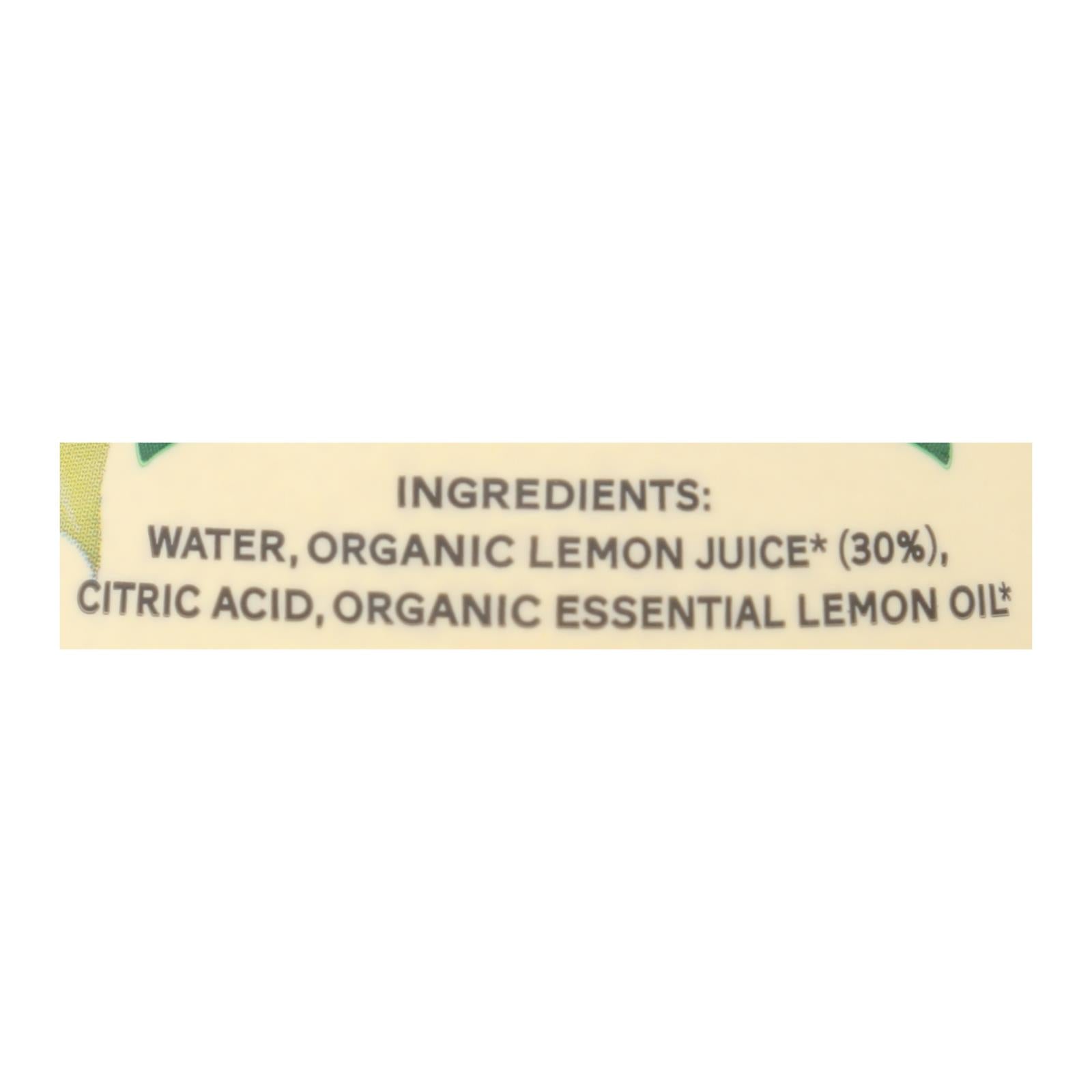 Volcano Lemon Burst Juice  - Case of 12 - 6.7 Ounce
