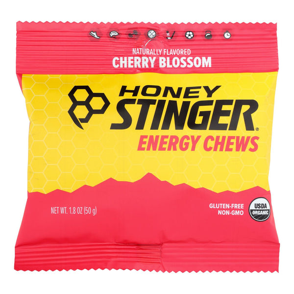 Honey Stinger Energy Chew - Organic - Cherry Blossom - 1.8 Ounce - case of 12